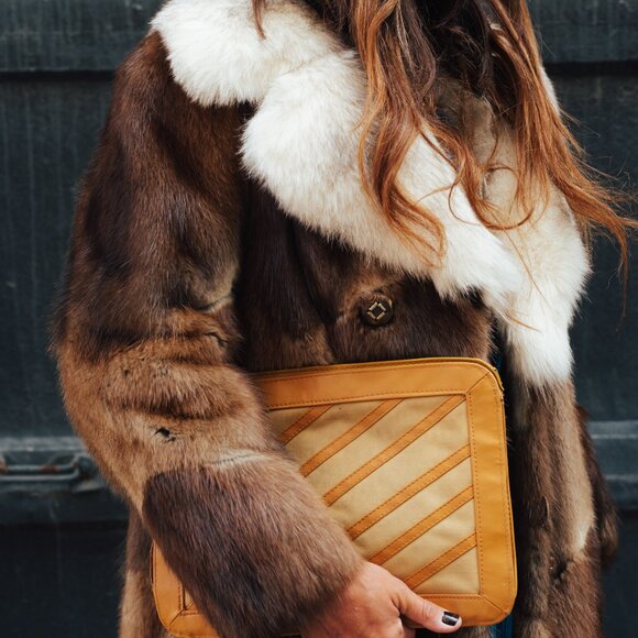 70's Vintage Fur Coat - Picture 2 of 16